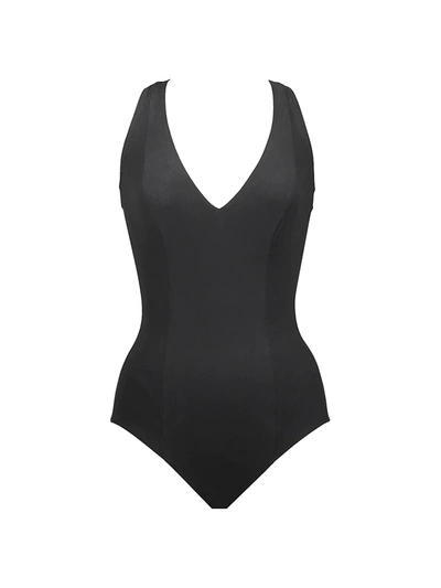 Shop Amoressa By Miraclesuit Solar Mercury One-piece Swimsuit In Black
