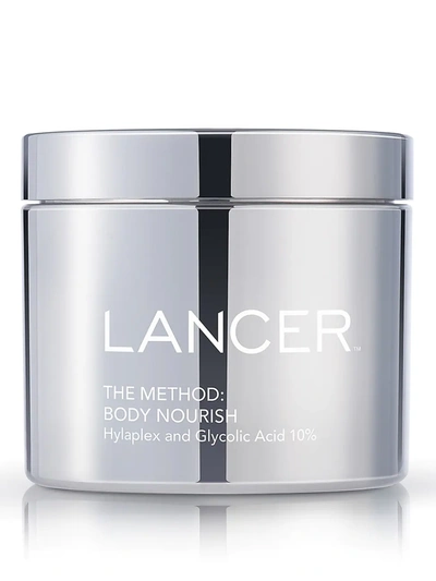 Shop Lancer Women's The Method: Body Nourish Cream With Hylaplex And 10% Glycolic Acid