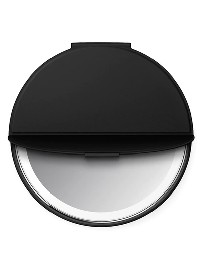 Shop Simplehuman Women's Sensor Mirror Compact Cover In Black