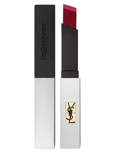 Shop Saint Laurent Women's Rouge Pur Couture The Slim Sheer Matte Lipstick In Red