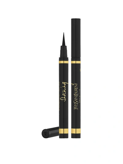 Shop Saint Laurent Effet Faux Cils Shocking Felt-tip Eyeliner