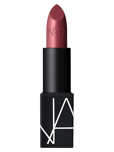 Shop Nars Women's Satin Lipstick In Afghan Red