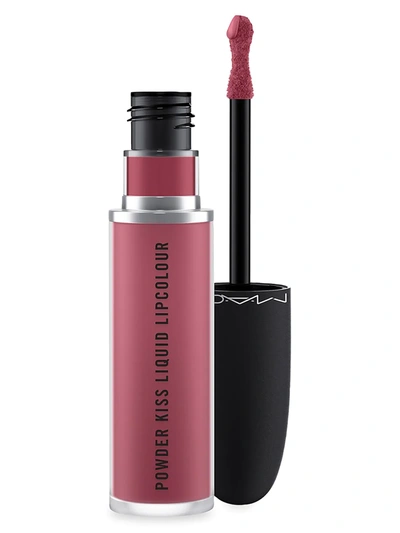 Shop Mac Women's Powder Kiss Liquid Lipcolour In More The Mehrier