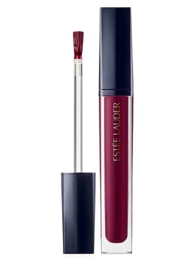 Shop Estée Lauder Women's Pure Color Envy Gloss Kissable Lip Shine In Lush Merlot