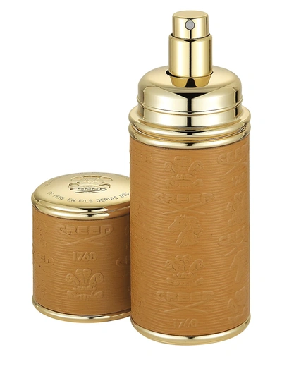 Shop Creed Camel With Gold Trim Leather Deluxe Atomizer