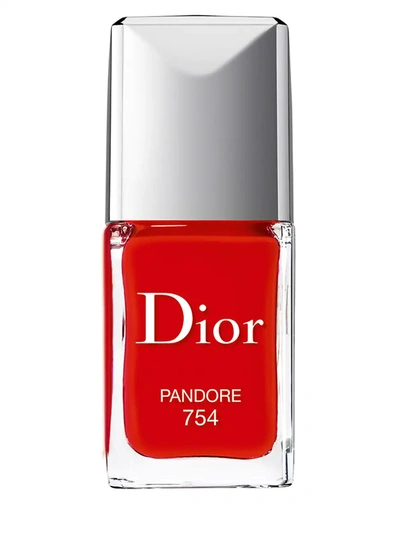 Shop Dior Vernis Gel Shine & Long Wear Nail Lacquer In Red