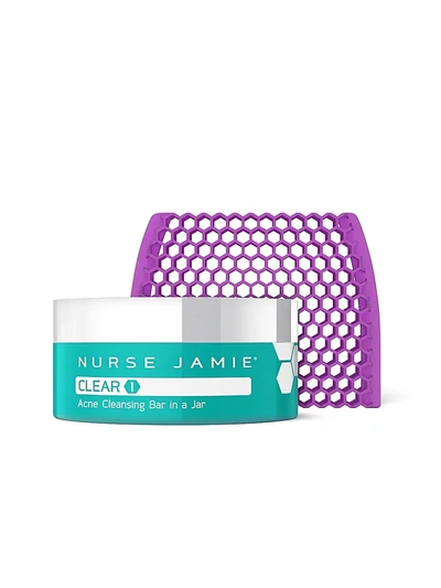 Shop Nurse Jamie Women's Clear 1 Acne Cleansing Bar In A Jar