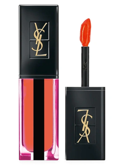 Shop Saint Laurent Water Stain Lip Stain In Red