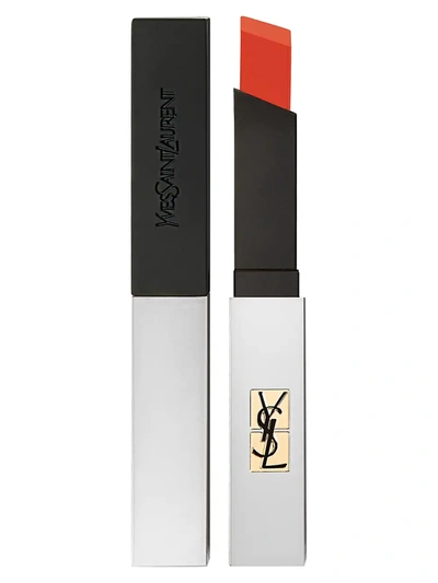 Shop Saint Laurent Rouge Pur Couture The Slim Sheer Matte Lipstick In White