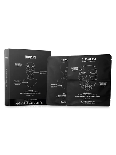 Shop 111skin Celestial Black Diamond 4-piece Lifting & Firming Treatment Mask Set