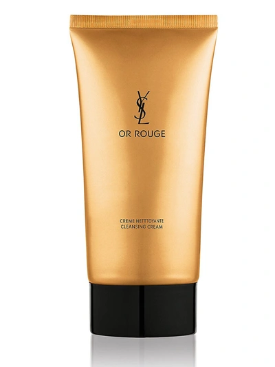 Shop Saint Laurent Or Rouge Cleansing Cream In Gold