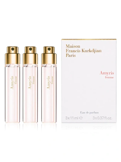 Shop Maison Francis Kurkdjian 3-piece Amyris Femme Eau De Parfum Refill Set