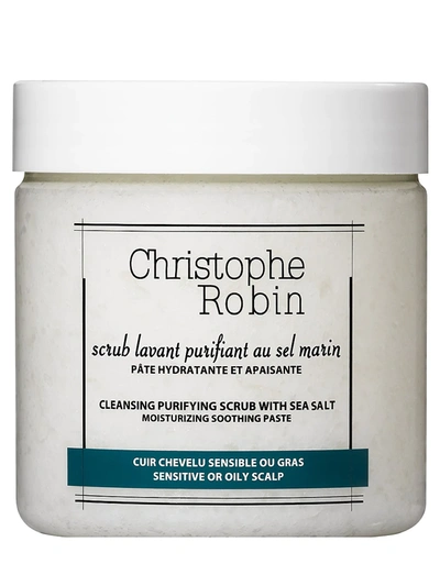 Shop Christophe Robin Sea Salt Cleansing Purifying Scrub