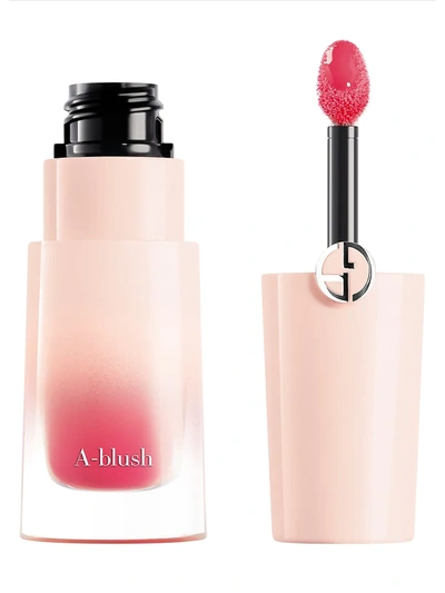 Shop Giorgio Armani A-line Liquid Blush In Pink