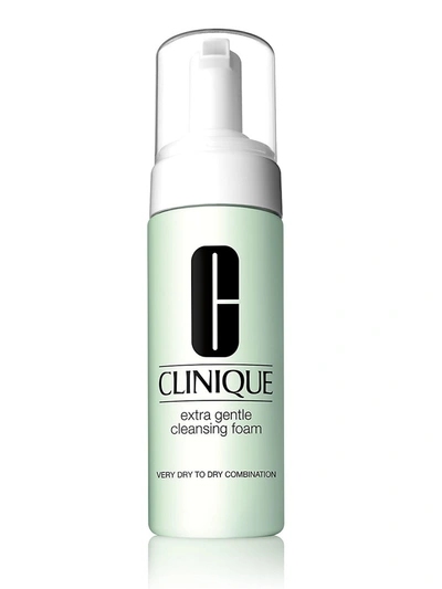 Shop Clinique Women's Extra Gentle Cleansing Foam For Very Dry To Dry Combination Skin