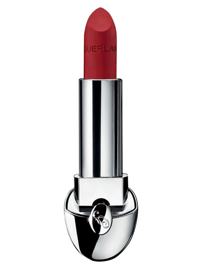 Shop Guerlain Women's Rouge G Customizable Matte Lipstick Shade In Red