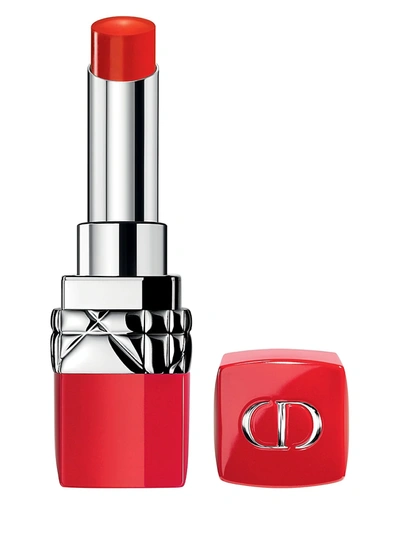 Shop Dior Women's Rouge  Ultra Rouge Ultra Pigmented Hydra Lipstick In Red