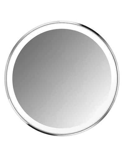 Shop Simplehuman Women's 4" Sensor Mirror Compact, Brushed Stainless Steel In Silver
