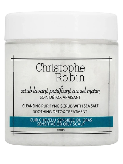 Shop Christophe Robin Sea Salt Travel Cleansing Purifying Scrub