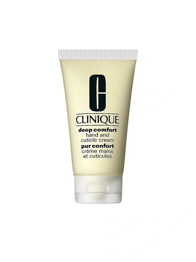 Shop Clinique Women's Deep Comfort Hand & Cuticle Cream In Size 1.7-2.5 Oz.