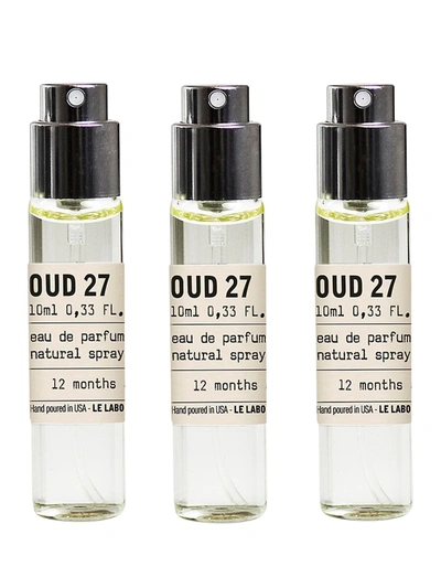 Shop Le Labo Women's Oud 27 Travel Tube Eau De Parfum Refill Kit