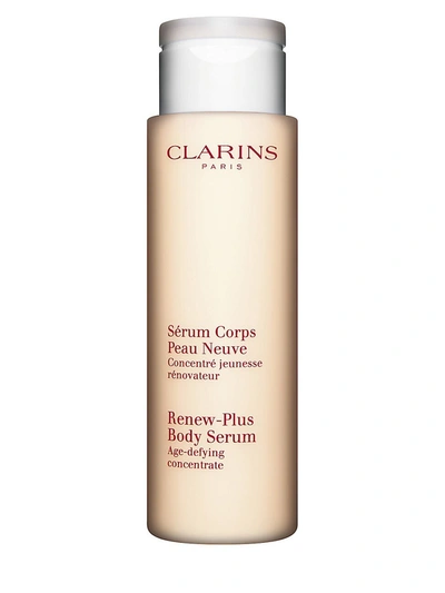 Shop Clarins Women's Renew-plus Anti-wrinkle & Anti-aging Body Serum