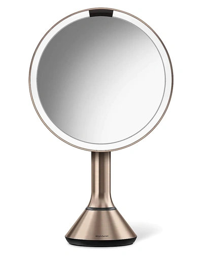 Shop Simplehuman Women's 8" Sensor Makeup Mirror With Brightness Control In Gold