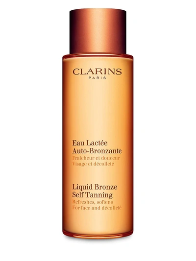 Shop Clarins Liquid Bronze Self-tanning For Face And Décolleté