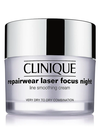 Shop Clinique Repairwear Laser Focus Night Line Smoothing Cream