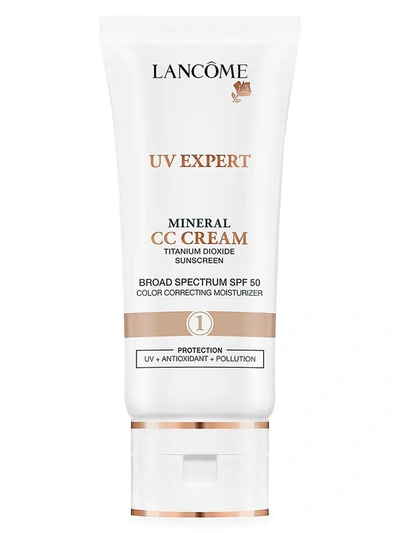 Shop Lancôme Uv Expert Mineral Cc Cream Spf 50 In Nude