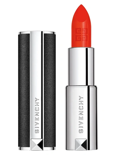 Shop Givenchy Women's Le Rouge Satin Matte Lipstick In Orange