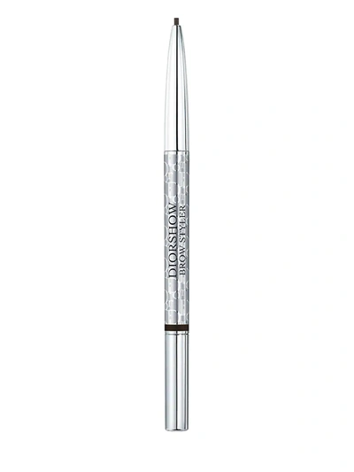 Shop Dior Women's Ultra-fine Precision Brow Pencil In Black