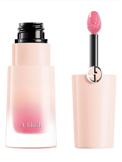 Shop Giorgio Armani A-line Liquid Blush In Pink