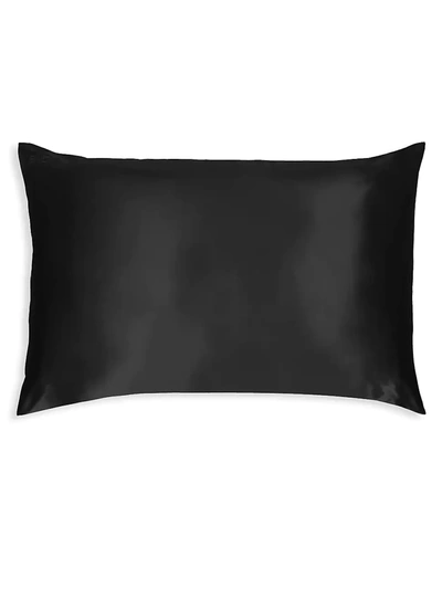 Shop Slip Women's Silk Pillowcase In Black