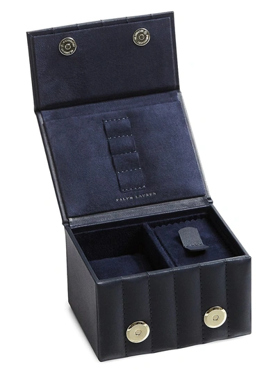 Shop Ralph Lauren Cooper Watch Box In Navy