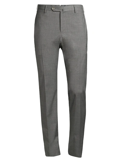 Shop Pt01 Men's Traveller Slim-fit Performance Wool Trousers In Dark Grey