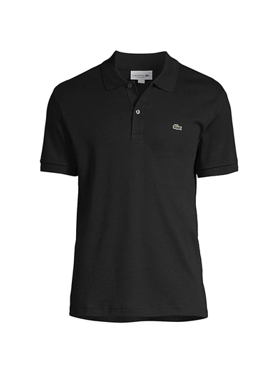 Shop Lacoste Men's Classic Polo Shirt In Black