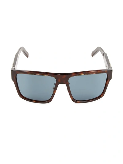 Shop Berluti 62mm Fashion Mask Plastic Sunglasses In Smoke