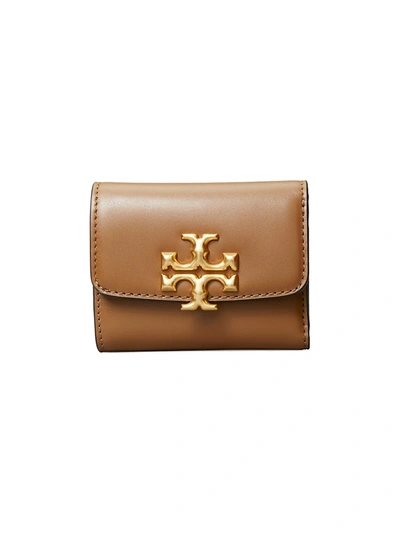 Shop Tory Burch Eleanor Leather Wallet In Moose