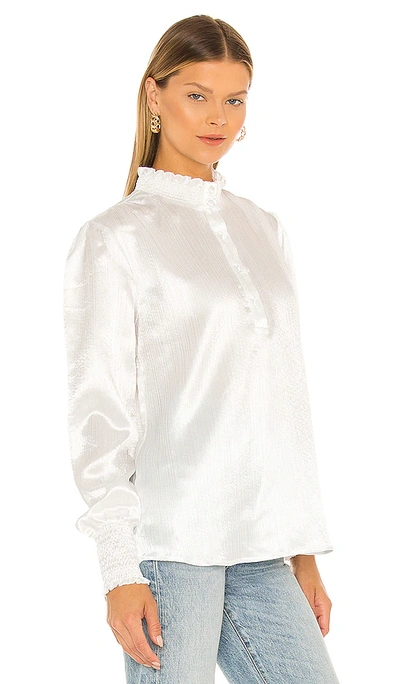 Shop Bcbgeneration Woven Tunic Top In Ivory