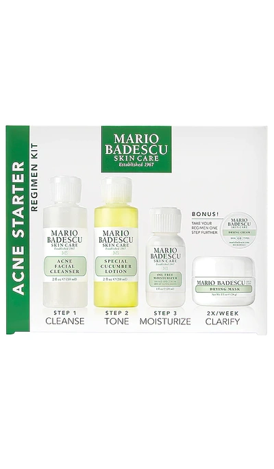 Shop Mario Badescu Acne Starter Regimen Kit In Beauty: Na