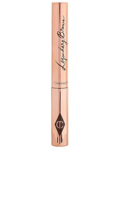 Shop Charlotte Tilbury Legendary Brows Brow Gel In 深棕色