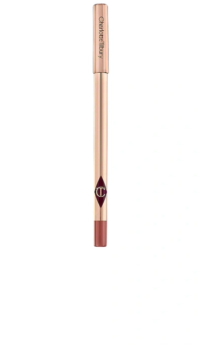 Shop Charlotte Tilbury Lip Cheat Lip Liner In Pillow Talk Medium