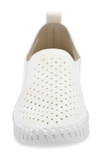 Shop Ilse Jacobsen Tulip Slip-on Sneaker In White