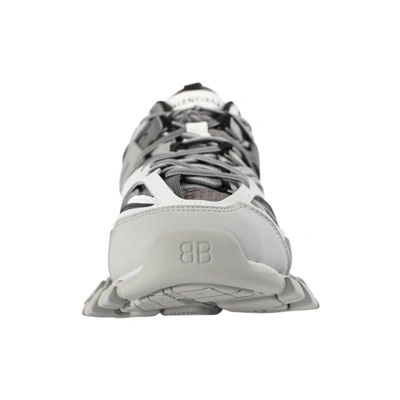 Shop Balenciaga Grey Track Sneakers