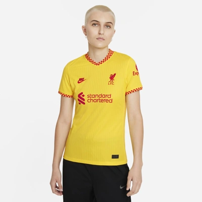 Shop Nike Liverpool Fc 2021/22 Stadium Third  Women's Dri-fit Soccer Jersey In Yellow