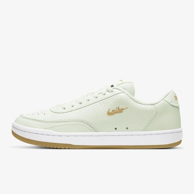 Shop Nike Court Vintage Premium Women's Shoe In Summit White,white,gum Light Brown,metallic Gold
