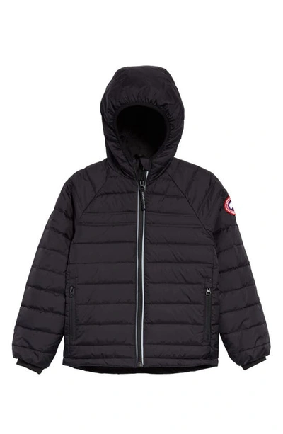 Shop Canada Goose Sherwood Hooded Packable Jacket In Black - Noir