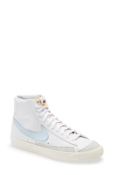 Shop Nike Blazer Mid '77 Vintage Sneaker In White/ Celestine Blue/ Sail