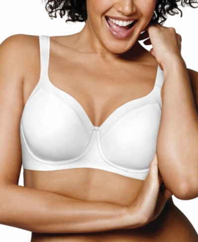 Shop Playtex Women's Secrets Shapes & Supports Balconette Full Figure Wirefree Bra Us4824 In White
